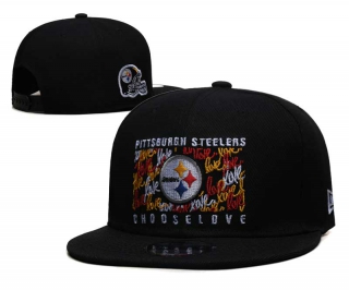 NFL Pittsburgh Steelers New Era x Ruben Rojas Black Choose Love 9FIFTY Snapback Hat 6048