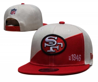 NFL San Francisco 49ers New Era Cream Red 2-Tone EST 1946 9FIFTY Snapback Hat 6060