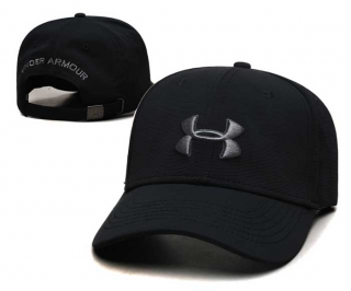 Wholesale Under Armour Curved Brim Baseball Adjustable Hat Black 2003