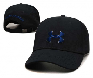 Wholesale Under Armour Curved Brim Baseball Adjustable Hat Black 2005