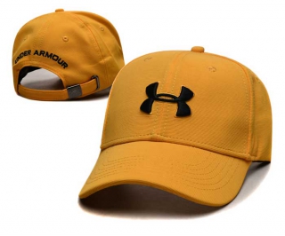 Wholesale Under Armour Curved Brim Baseball Adjustable Hat Gold 2022