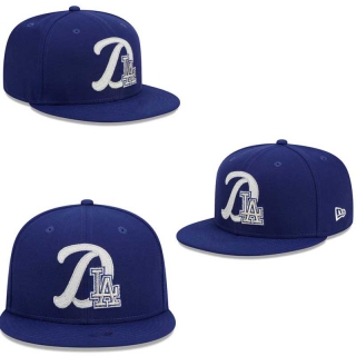 MLB Los Angeles Dodgers New Era Royal Duo Logo 9FIFTY Snapback Hat 2293