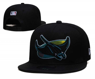 MLB Tampa Bay Rays New Era Black Cooperstown Devil Rays 9FIFTY Snapback Hat 2005