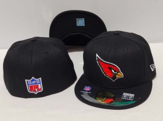 NFL Arizona Cardinals New Era Black 59FIFTY Fitted Hat 1009