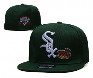 MLB Chicago White Sox New Era Dark Green Deep Dish Comiskey Park Patch 9FIFTY Snapback Hat 2056