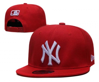 MLB New York Yankees New Era Red 9FIFTY Snapback Hat 6046