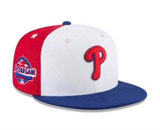 MLB Philadelphia Phillies New Era White Royal Red 2018 All-Star Game On-Field 9FIFTY Snapback Hat 2019