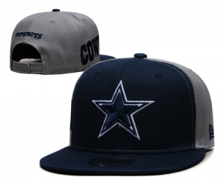 NFL Dallas Cowboys New Era Navy Gray Gameday Sideswipe 9FIFTY Snapback Hat 6107
