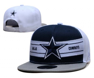 NFL Dallas Cowboys New Era White Navy Gray 9FIFTY Snapback Hat 6109