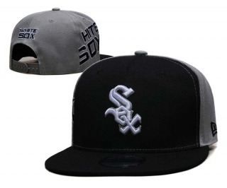 MLB Chicago White Sox New Era Black Gray Gameday Sideswipe 9FIFTY Snapback Hat 6035