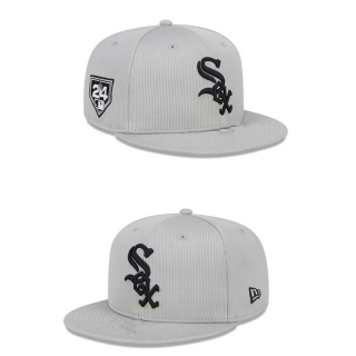 MLB Chicago White Sox New Era 2024 Spring Training 9FIFTY Snapback Hat Gray 2057