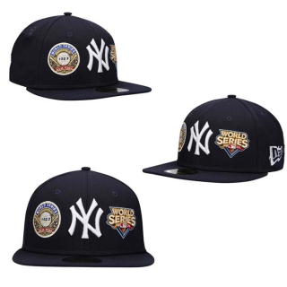 MLB New York Yankees New Era 1923 World Series Historic Champs 9FIFTY Snapback Hat Navy 2268