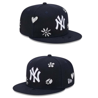 MLB New York Yankees New Era Sunlight Pop 9FIFTY Snapback Hat Navy 2282