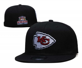 NFL Kansas City Chiefs New Era Black 1989 Pro Bowl Side Patch Embroidery 9FIFTY Snapback Hat 6062