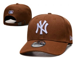 MLB New York Yankees New Era Curved Brim 9FORTY Adjustable Hat Brown 2308