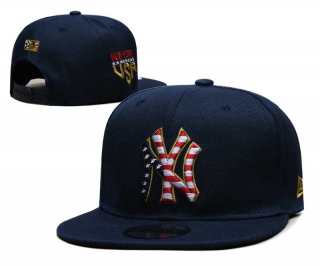 MLB New York Yankees New Era 2023 Fourth of July Side Patch 9FIFTY Snapback Hat Navy 6051