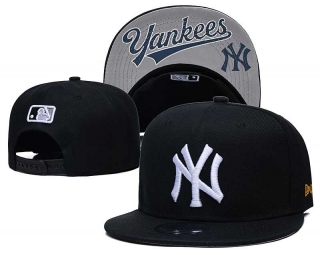 MLB New York Yankees New Era Back Patch 9FIFTY Snapback Hat Black 6054