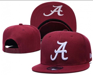 NCAA Alabama Crimson Tide New Era Crimson 9FIFTY Snapback Hats 6019