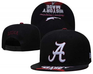 NCAA Alabama Crimson Tide New Era Black 9FIFTY Snapback Hats 6017