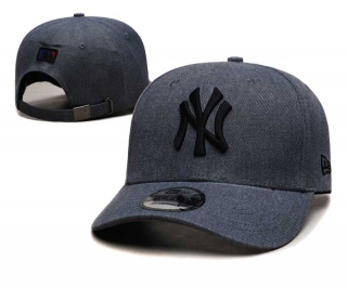 MLB New York Yankees New Era Curved Brim Back Patch 9FORTY Adjustable Hat Graphite 2355