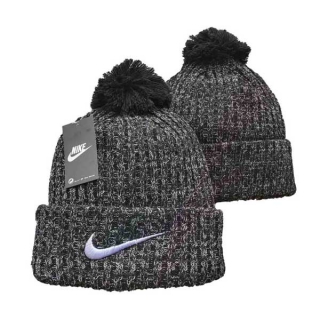 Wholesale Nike Pom Beanies Knit Hats Graphite 3023