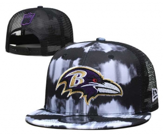 NFL Baltimore Ravens New Era Camo Trucker 9FIFTY Snapback Hat 3048