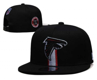 NFL Atlanta Falcons New Era Black 2024 Sideline Side Patch 9FIFTY Snapback Hat 6040