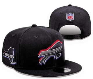 NFL Buffalo Bills New Era Graphite 2024 Draft BILLS MAFIA Side Patch 9FIFTY Snapback Hat 2008