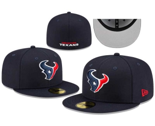 Wholesale NFL Houston Texans New Era Basic Back Patch 59FIFTY Fitted Hat Navy 8001