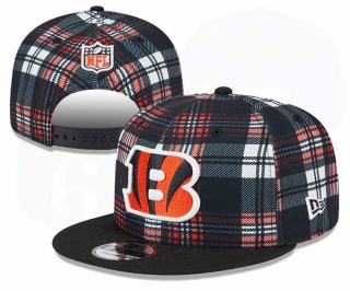 NFL Cincinnati Bengals New Era Black 2024 Sideline Statement 9FIFTY Snapback Hat 3031