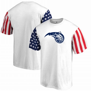 Men's NBA Orlando Magic Fanatics Branded Stars & Stripes T-Shirt White