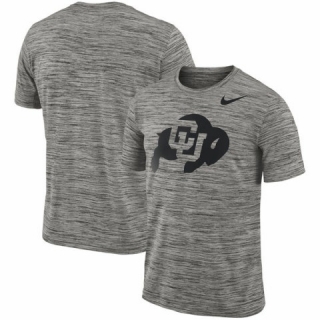 NCAA Nike Colorado Buffaloes Charcoal 2018 Player Travel Legend Performance T-Shirt