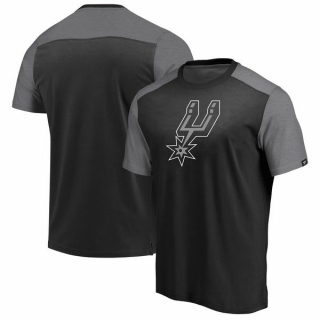 Men's NBA San Antonio Spurs Fanatics Branded Big & Tall Iconic T-Shirt – BlackHeathered Gray