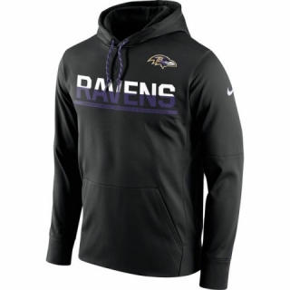 Wholesale Men's NFL Baltimore Ravens Pullover Hoodie (4)