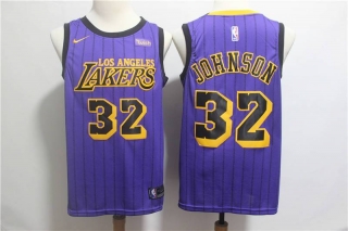 Wholesale NBA LAL Johnson Nike Jerseys City Edition (1)