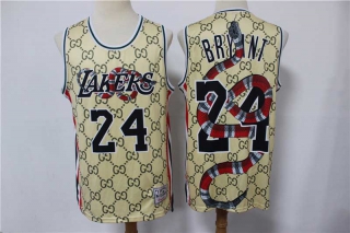 Wholesale NBA LAL Kobe Bryant GUCCI Jersey (12)