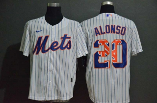 Wholesale Men's MLB New York Mets Jerseys (5)