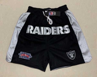Wholesale Men's NFL Oakland Raiders Super Bowl Classics Shorts (1)