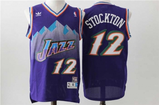 Wholesale NBA UTAH Stockton Adidas Retro Jerseys (3)