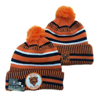 Wholesale NFL Chicago Bears Knit Beanie Hat 3020