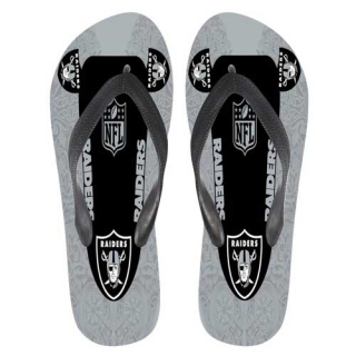 NFL Las Vegas Raiders Unisex flip-flops (2)
