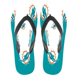 NFL Miami Dolphins Unisex flip-flops (1)