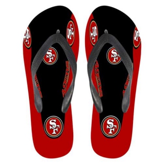 NFL San Francisco 49ers Unisex flip-flops (2)