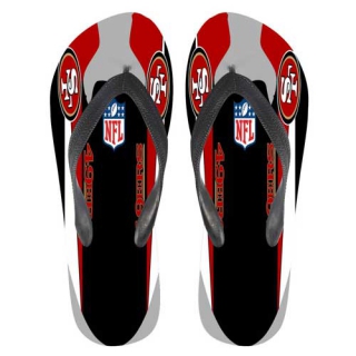 NFL San Francisco 49ers Unisex flip-flops (4)