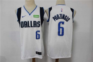 Men's NBA Dallas Mavericks Kristaps Porzingis Jerseys (2)