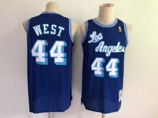 Men's NBA Los Angeles Lakers Jerry West Retro Jersey
