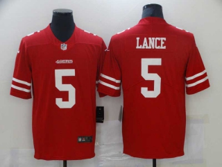 Men's NFL San Francisco 49ers Trey Lance Nike Jersey (2)