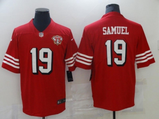 Men's San Francisco 49ers Deebo Samuel Nike Scarlet 75th Anniversary Alternate Jersey
