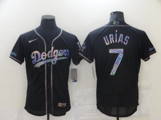 Wholesale Men's MLB Los Angeles Dodgers Flex Base Jerseys (74)