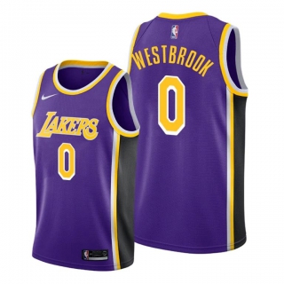 Men's Los Angeles Lakers Russell Westbrook Nike Jersey (2)